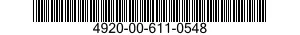 4920-00-611-0548  4920006110548 006110548