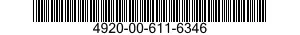 4920-00-611-6346  4920006116346 006116346