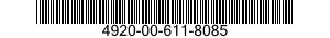 4920-00-611-8085  4920006118085 006118085
