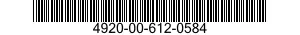 4920-00-612-0584  4920006120584 006120584