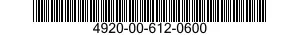 4920-00-612-0600 TEST UNIT,MASTER WA 4920006120600 006120600