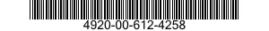 4920-00-612-4258  4920006124258 006124258