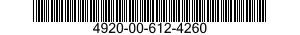 4920-00-612-4260  4920006124260 006124260