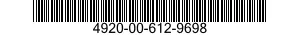 4920-00-612-9698  4920006129698 006129698