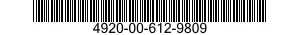 4920-00-612-9809  4920006129809 006129809