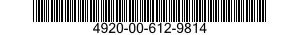 4920-00-612-9814  4920006129814 006129814