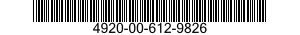 4920-00-612-9826  4920006129826 006129826
