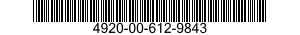 4920-00-612-9843  4920006129843 006129843