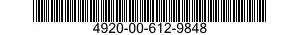 4920-00-612-9848  4920006129848 006129848