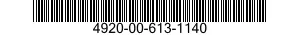 4920-00-613-1140  4920006131140 006131140