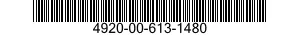 4920-00-613-1480  4920006131480 006131480