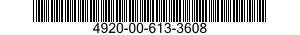 4920-00-613-3608  4920006133608 006133608
