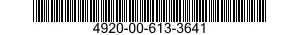 4920-00-613-3641  4920006133641 006133641