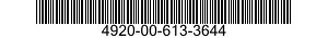 4920-00-613-3644  4920006133644 006133644