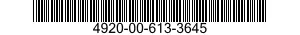 4920-00-613-3645  4920006133645 006133645