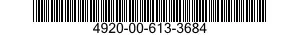 4920-00-613-3684  4920006133684 006133684