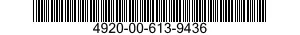 4920-00-613-9436  4920006139436 006139436