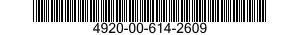 4920-00-614-2609  4920006142609 006142609