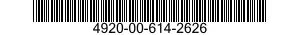 4920-00-614-2626  4920006142626 006142626