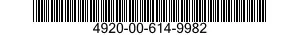 4920-00-614-9982  4920006149982 006149982
