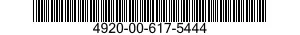4920-00-617-5444  4920006175444 006175444