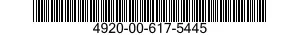 4920-00-617-5445  4920006175445 006175445
