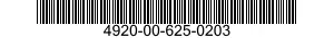 4920-00-625-0203  4920006250203 006250203