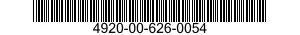 4920-00-626-0054  4920006260054 006260054