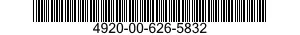 4920-00-626-5832  4920006265832 006265832