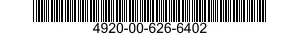 4920-00-626-6402  4920006266402 006266402