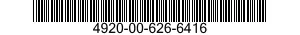 4920-00-626-6416  4920006266416 006266416