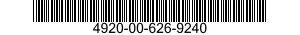 4920-00-626-9240  4920006269240 006269240