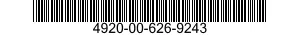 4920-00-626-9243  4920006269243 006269243