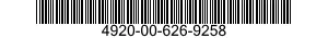 4920-00-626-9258  4920006269258 006269258