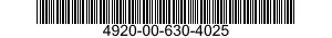 4920-00-630-4025  4920006304025 006304025