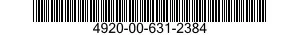 4920-00-631-2384  4920006312384 006312384