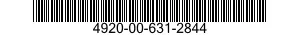 4920-00-631-2844  4920006312844 006312844