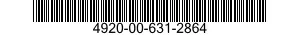 4920-00-631-2864  4920006312864 006312864