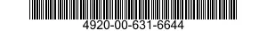 4920-00-631-6644  4920006316644 006316644