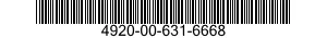 4920-00-631-6668  4920006316668 006316668