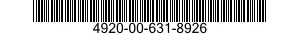 4920-00-631-8926  4920006318926 006318926
