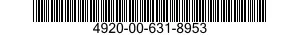 4920-00-631-8953  4920006318953 006318953