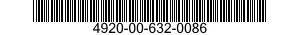 4920-00-632-0086  4920006320086 006320086