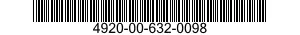 4920-00-632-0098  4920006320098 006320098