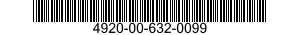 4920-00-632-0099  4920006320099 006320099
