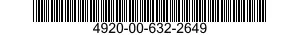4920-00-632-2649  4920006322649 006322649