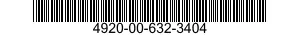 4920-00-632-3404  4920006323404 006323404