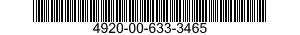 4920-00-633-3465  4920006333465 006333465