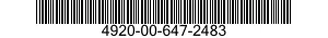 4920-00-647-2483  4920006472483 006472483
