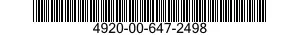 4920-00-647-2498  4920006472498 006472498